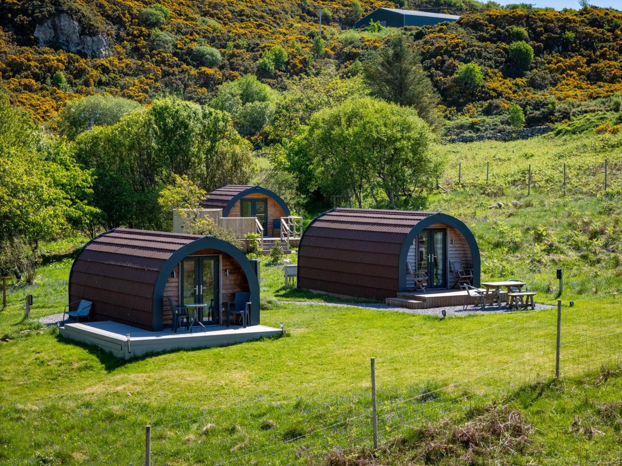 Tighlochan Pods Scourie Exterior foto